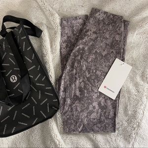 Lululemon Align High-Rise Pant 25” size 6 in Hideaway Camo Lunar Rock Multi